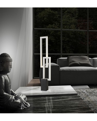 Mantra Mural Ceiling, 48W LED, 3000K, 3840lm, IP20, Matt White