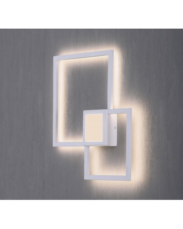 Mantra Mural Ceiling, 48W LED, 3000K, 3840lm, IP20, Matt White